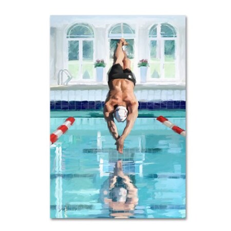 Trademark Fine Art The Macneil Studio 'Driving' Canvas Art, 16x24 ALI9034-C1624GG